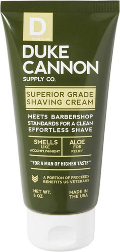 Duke Cannon Supply Co Superior Grade Shaving Cream
