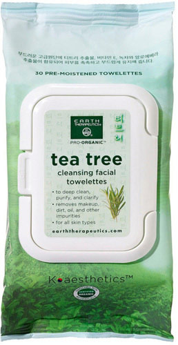 Tea Tree Cleansing Facial Towelettes