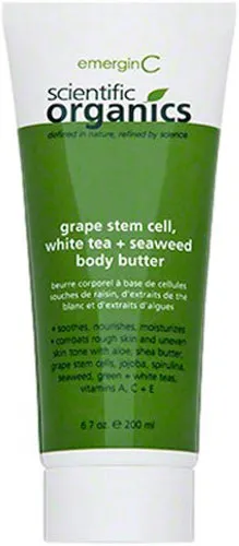 Scientific Organics Grape Stem Cell White Tea and Seaweed Body Butter