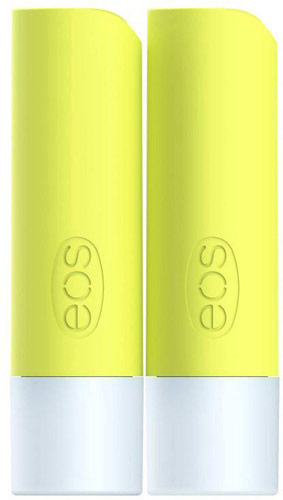 eos exhale - green apple tonic 2-pack lip balm