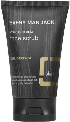 Volcanic Clay Face Scrub Oil Defense