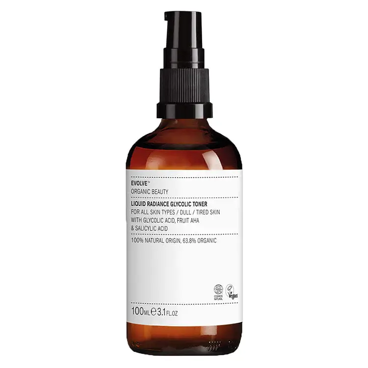 Evolve Organic Beauty Liquid Radiance Glycolic Toner