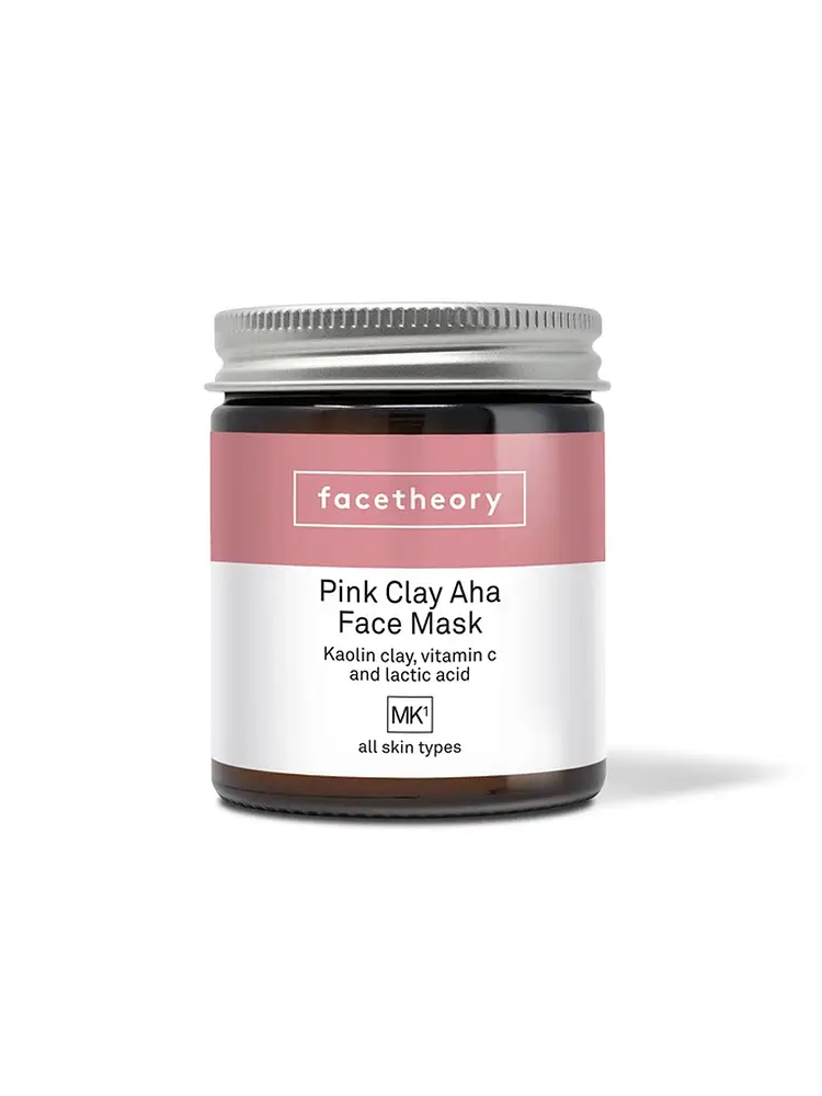 facetheory Pink Clay AHA Face Mask MK1