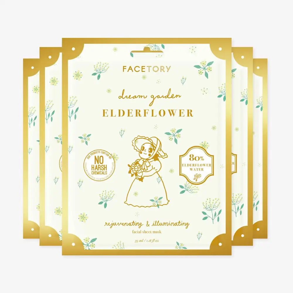 Facetory Dream Garden Elderflower Mask