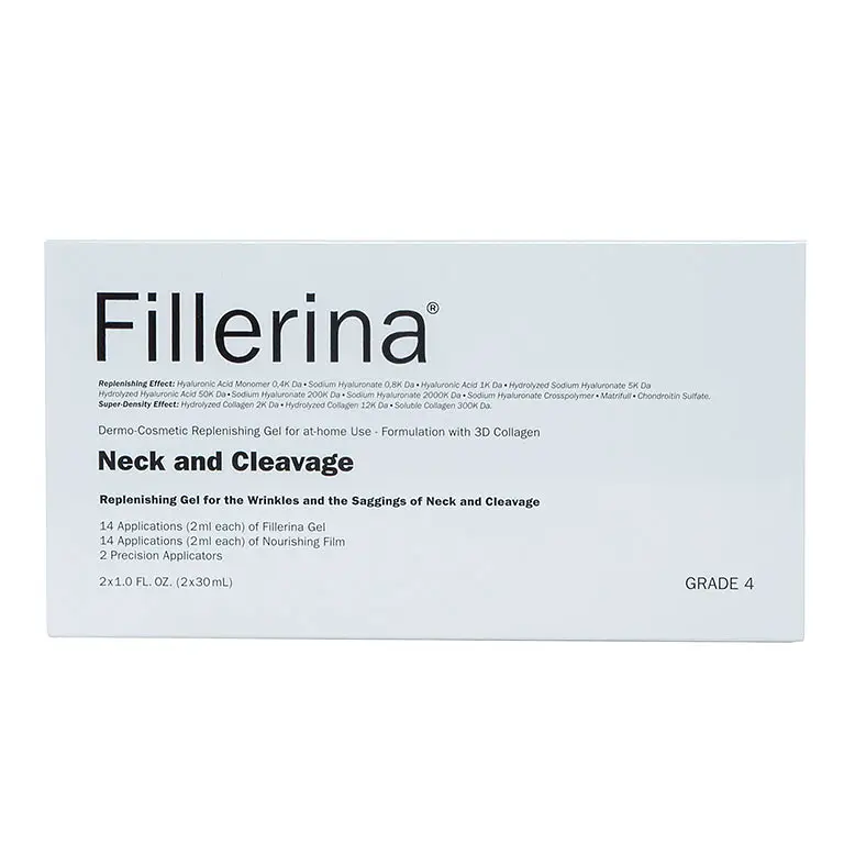 Fillerina Neck And Cleavage Replenishing Treatment 14 Day Kit Nourishing Film