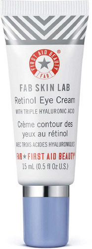 FAB Skin Lab Retinol Eye Cream with Triple Hyaluronic Acid