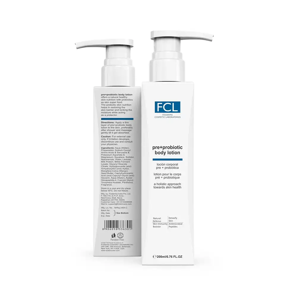 Fixderma Skincare Pre+ Probiotic Body Lotion