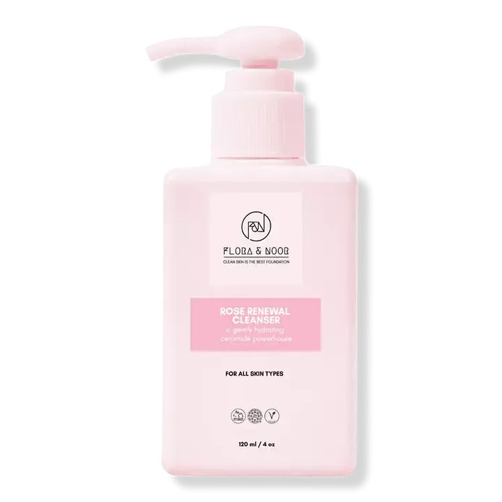 Rose Renewal Tri-Peptide and Ceramide Cleanser