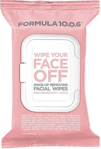 Wipe Your Face Off Make-Up Removing Facial Wipes