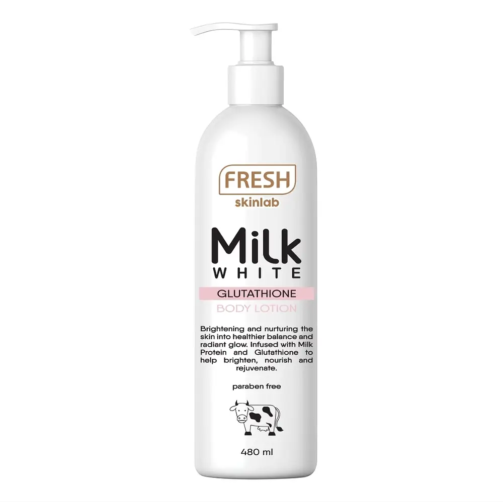 Fresh Skinlab Milk White Glutathione Body Lotion