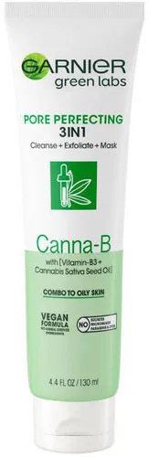 Canna-B Pore Perfecting 3-in-1 Cleanser + Exfoliator + Mask