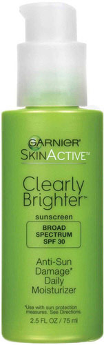Garnier Clearly Brighter Anti-Sun Damage Daily Moisturizer SPF 30
