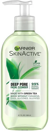 Garnier Deep Pore Face Wash with Green Tea
