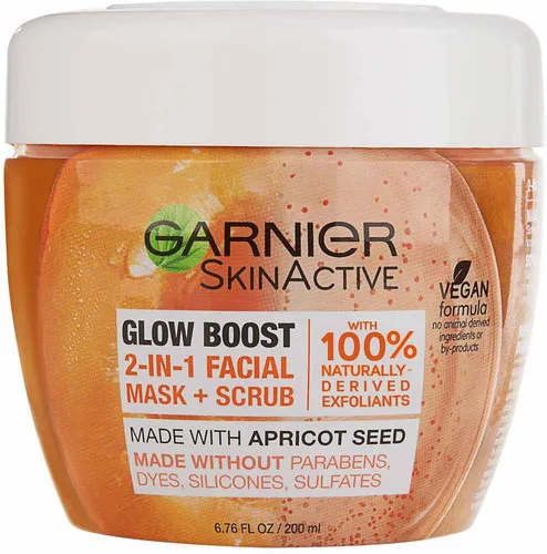 Glow Boost 2-in-1 Facial Mask and Scrub