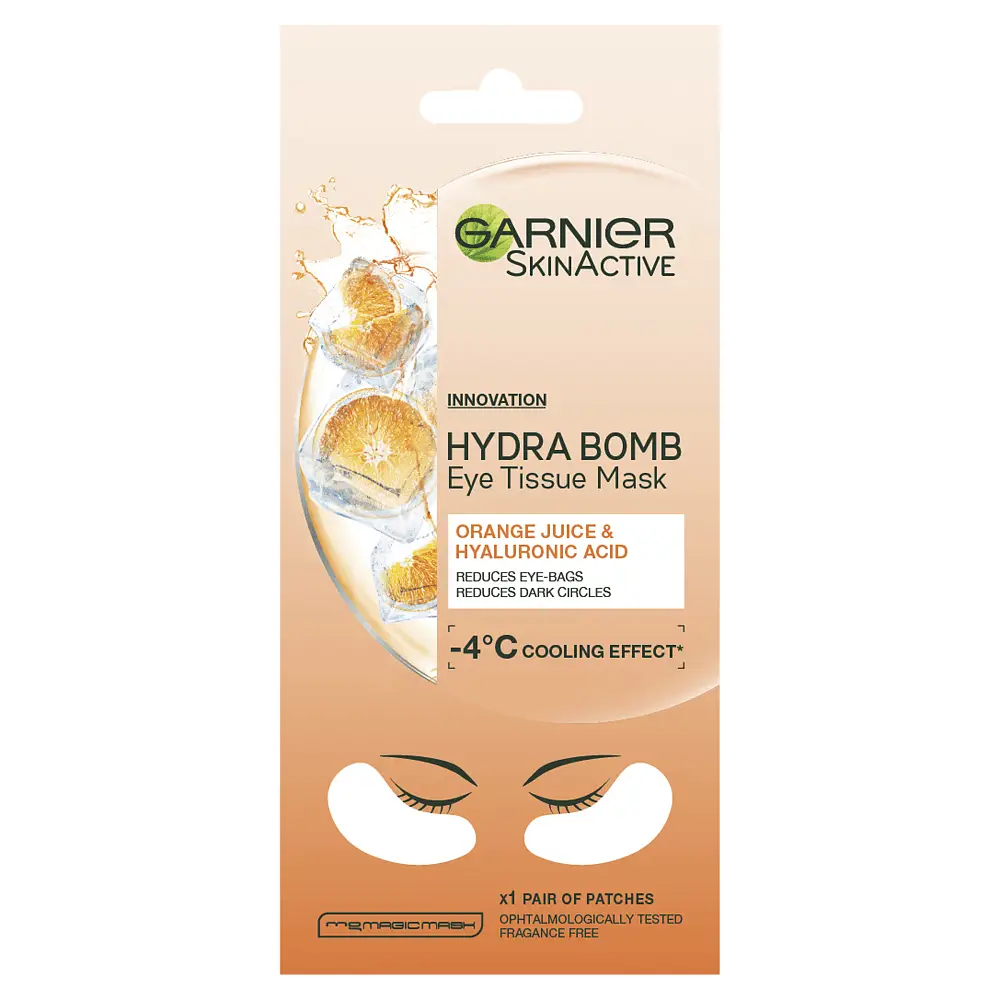 Hydrabomb Eye Tissue Mask Orange