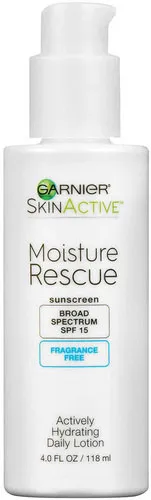 Garnier Moisture Rescue Actively Hydrating Daily Lotion Fragrance Free SPF 15