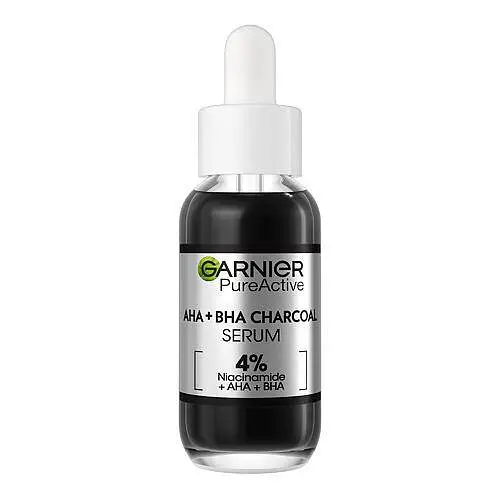 Pure Active AHA + BHA Charcoal Serum