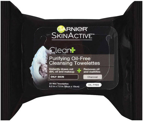 Purifying Oil Free Cleansing Towelettes with Charcoal