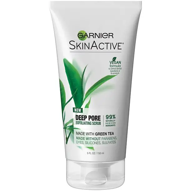 SkinActive Exfoliating Face Scrub with Green Tea