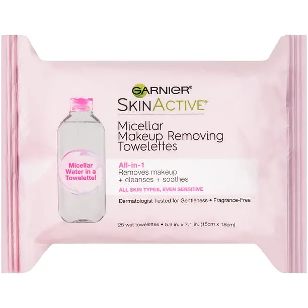 SkinActive Micellar Makeup Remover Towelettes