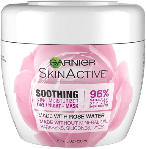 Soothing 3-in-1 Face Moisturizer with Rose Water