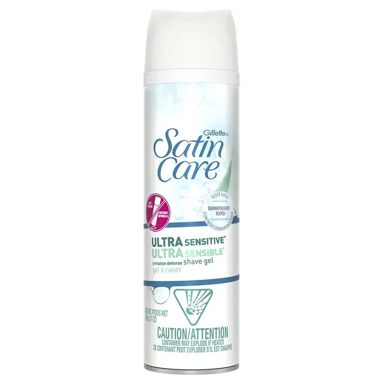 Satin Care Ultra Sensitive Womens Shave Gel