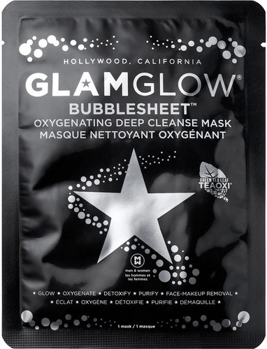 GLAMGLOW BUBBLESHEET Oxygenating Deep Cleanse Mask