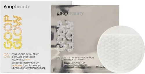 GOOPGLOW 5% Glycolic Acid Overnight Glow Peel Light