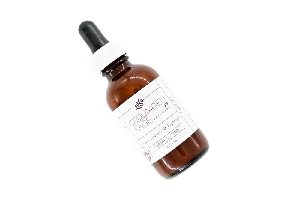 Grounded Sage Hemp Hydrate and Highlight Facial Lotion