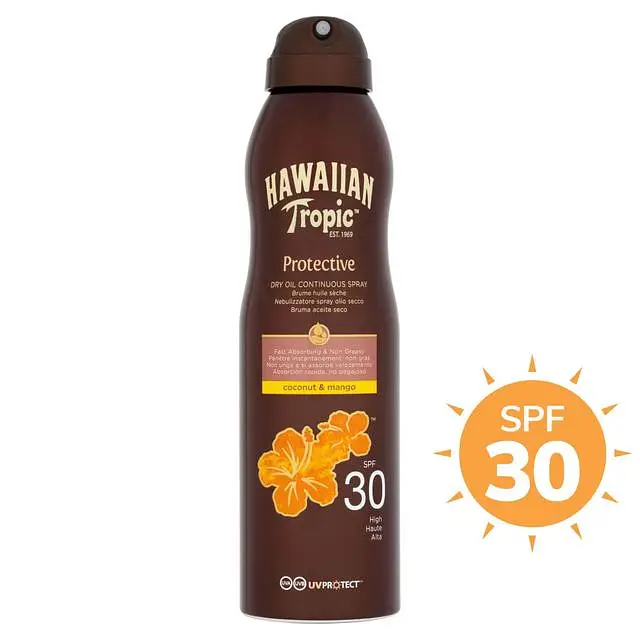 Protective Dry Oil Continuous Spray Oil SPF 30