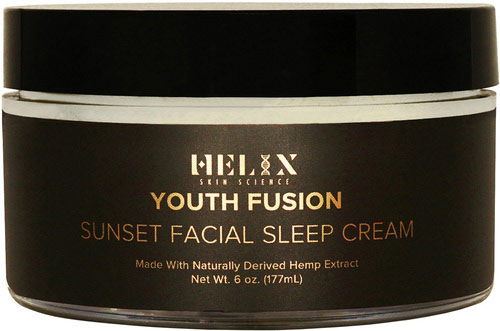 Youth Fusion Sunset Facial Sleep Cream with CBD