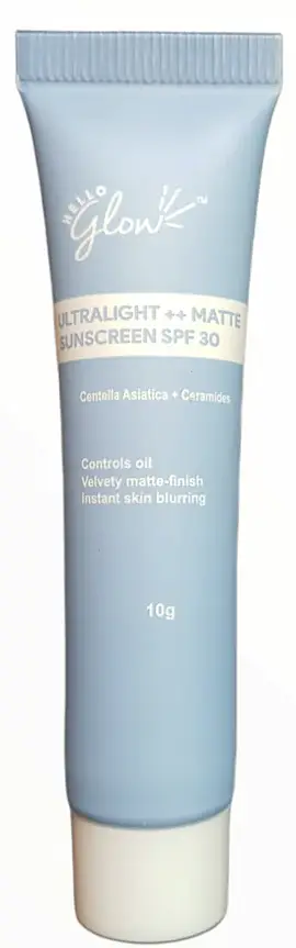 Hello Glow Ultralight ++ Matte Sunscreen SPF 30 PA+++
