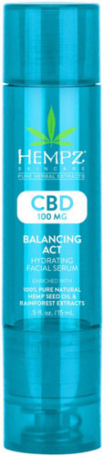 Hempz CBD Balancing Act Hydrating Facial Serum