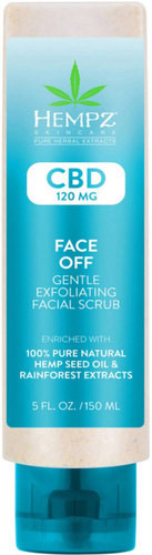 Hempz CBD Face Off Gentle Exfoliating Facial Scrub