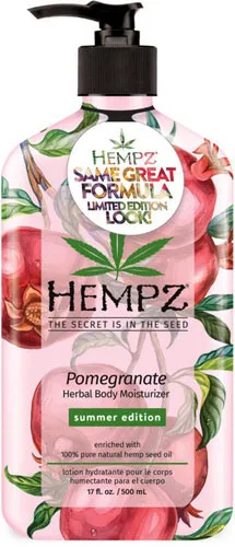 Hempz Limited Edition Pomegranate Herbal Body Moisturizer