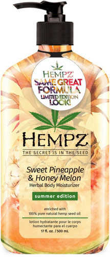 Limited Edition Sweet Pineapple & Honey Melon Herbal Body Moisturizer