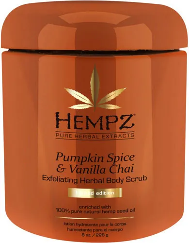 Pumpkin Spice & Vanilla Chai Exfoliating Herbal Body Scrub