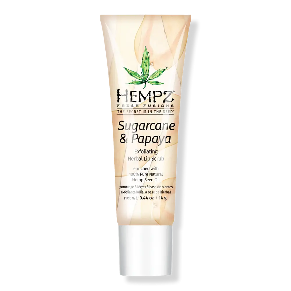 Hempz Sugarcane & Papaya Exfoliating Herbal Lip Scrub