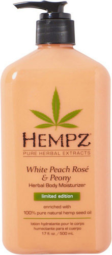 White Peach Rose & Peony Herbal Body Moisturizer