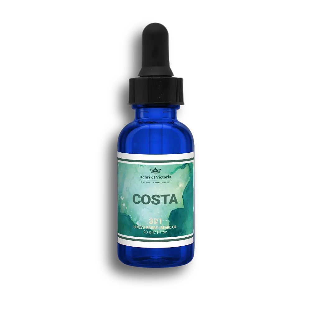Henri Et Victoria Beard Oil - Preshave Oil Costa