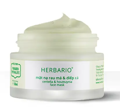 Herbario Centella & Houttuynia Face Mask