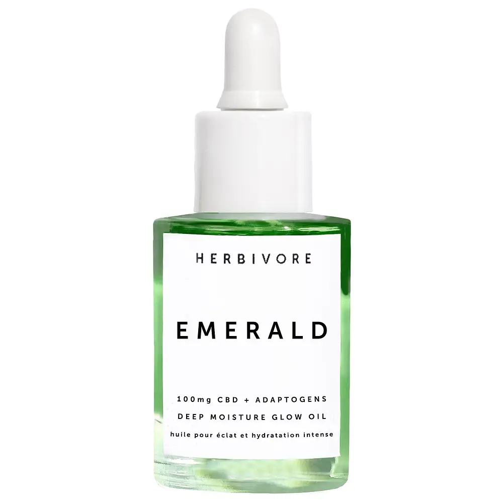 Herbivore Emerald CBD + Adaptogens Deep Moisture Glow Oil