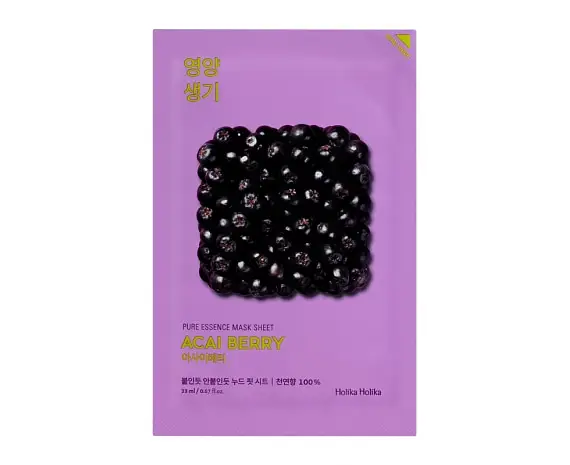 Holika Holika Pure Essence Mask Sheet Acai Berry