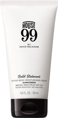 House 99 by David Beckham Bold Statement Tattoo Body Moisturising Cream SPF 50