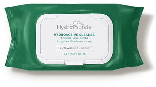 HydroPeptide HydroActive Cleanse Micellar Facial Cloths