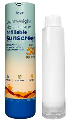 Lightweight Moisturising Refillable Sunscreen SPF 50