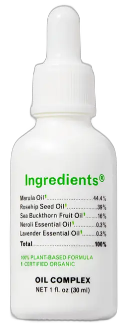 Ingredients Marula Face Oil Complex