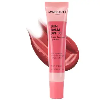 iNNBEAUTY PROJECT Sun Balm SPF 30 Broad Spectrum Lip Balm Rosy Brown