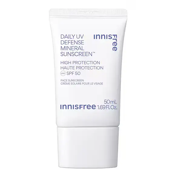 innisfree Daily UV Defense Mineral Sunscreen SPF 50
