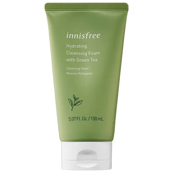 Hydrating Cleansing Foam with Green Tea